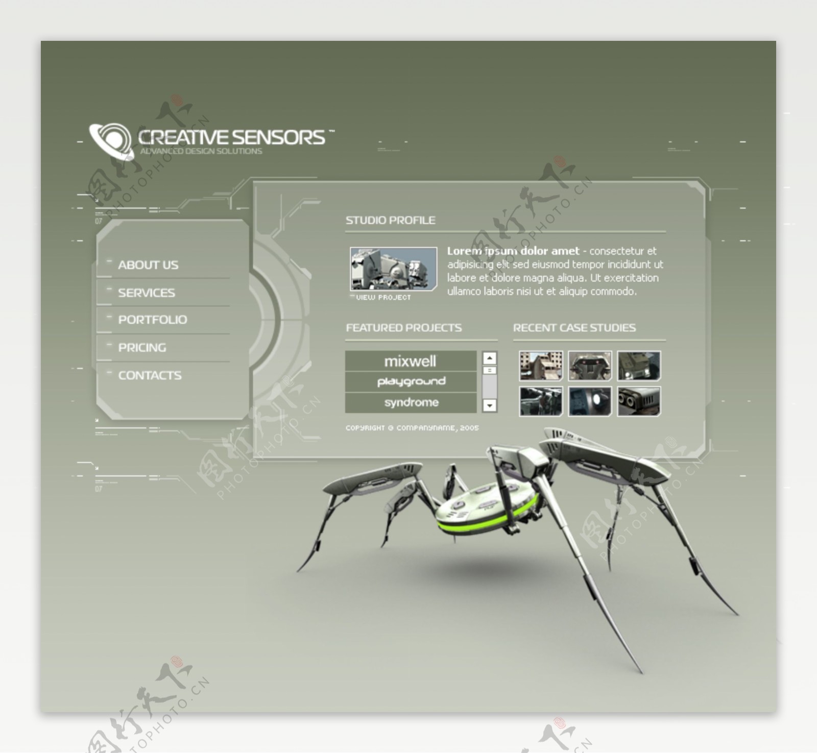 科技未来科技科技网页设计