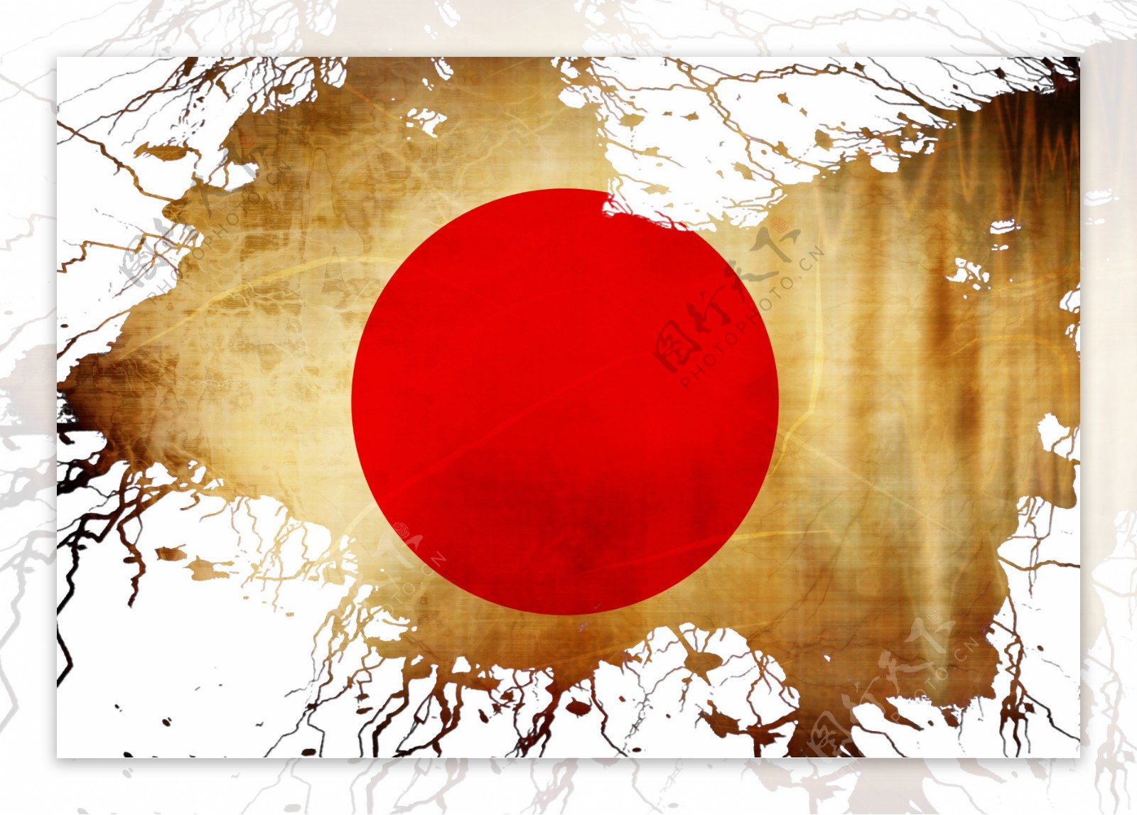 日本国旗图案图片