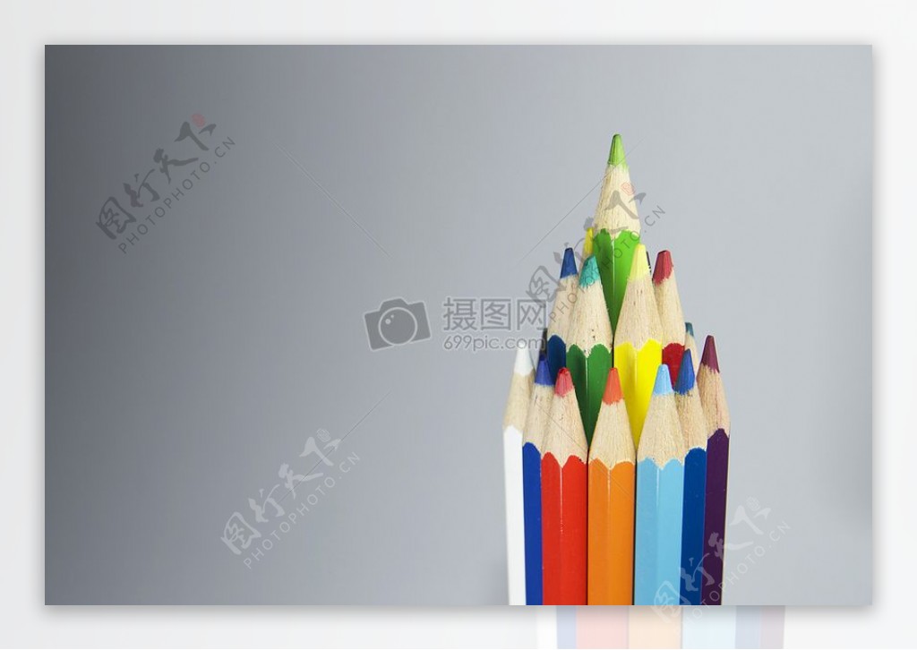 艺术笔丰富多彩丰富多彩设计创意颜色颜色铅笔蜡笔调色板