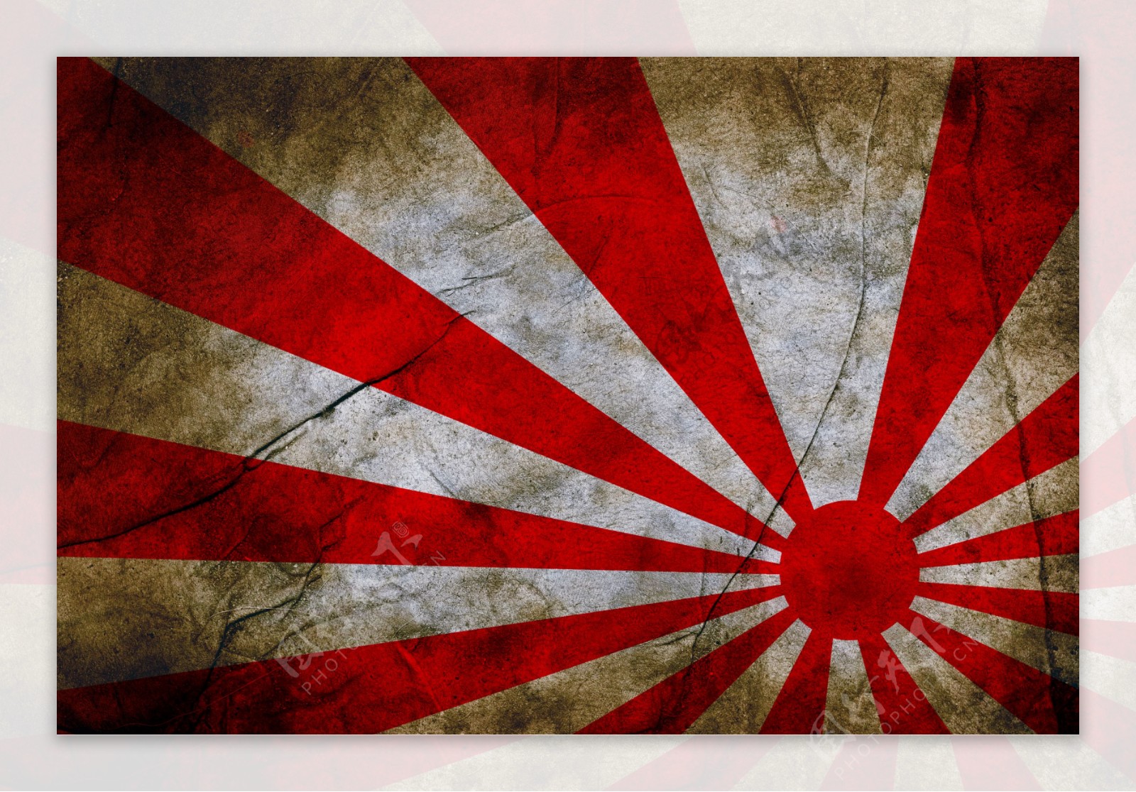 日本国旗背景图片