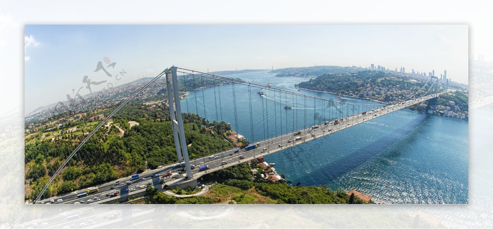 美丽的伊斯坦布尔大桥