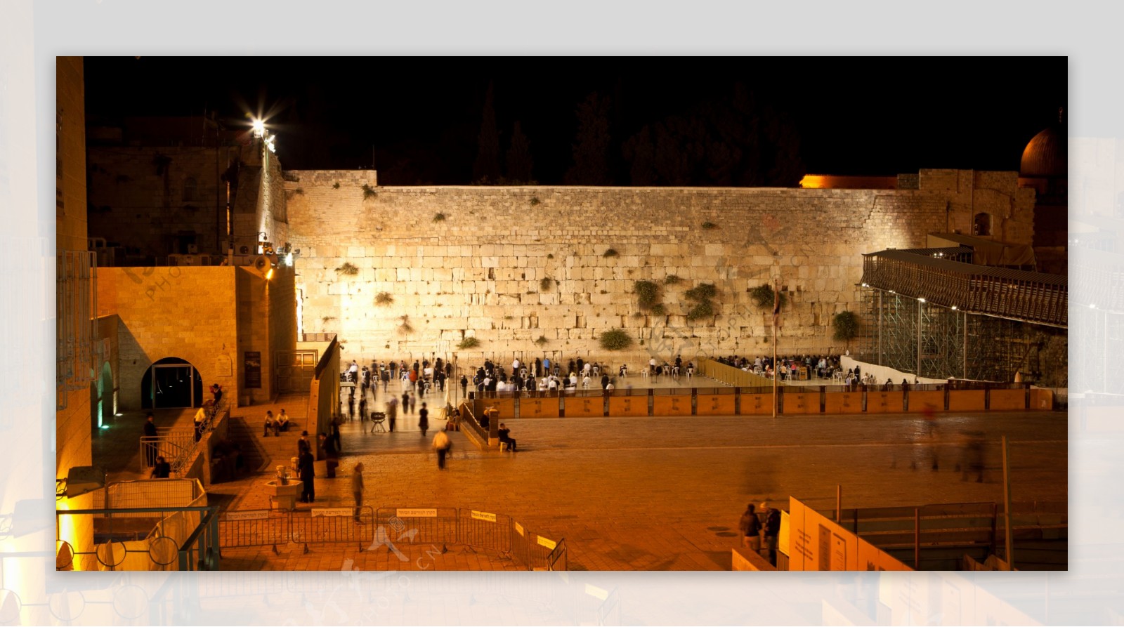 耶路撒冷哭墙风景