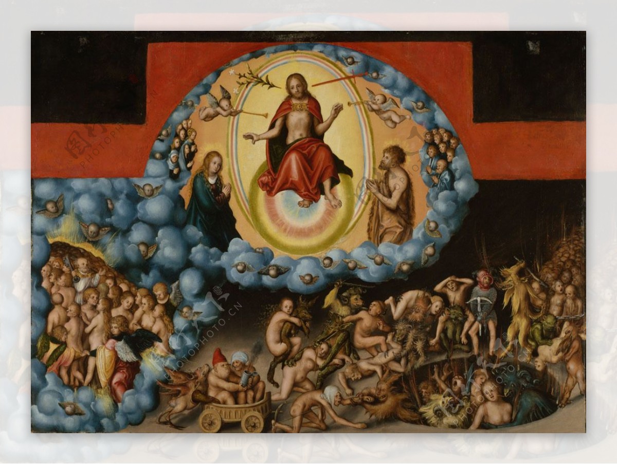 西方宗教油画图片