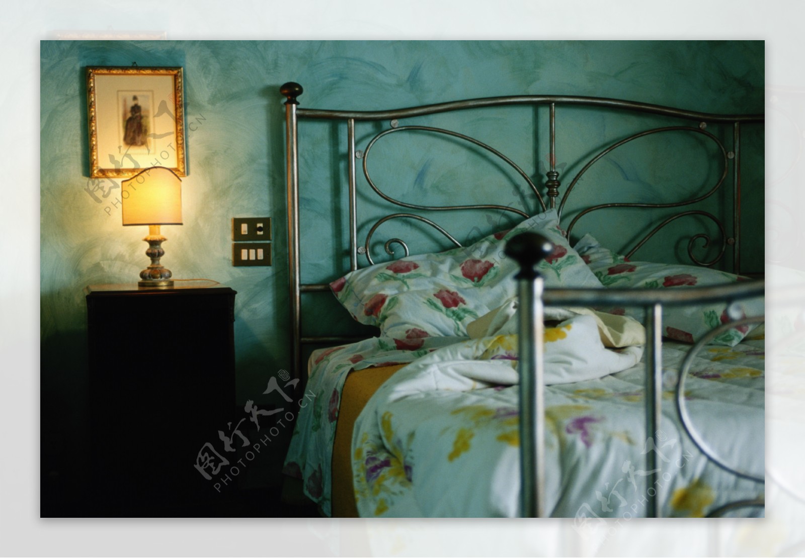 复古风格卧室室内装饰图片
