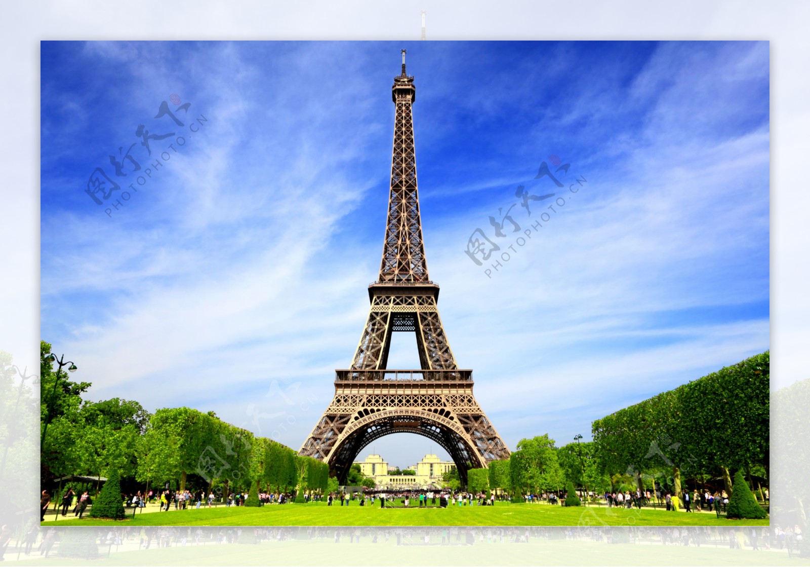 美丽的巴黎风景图片