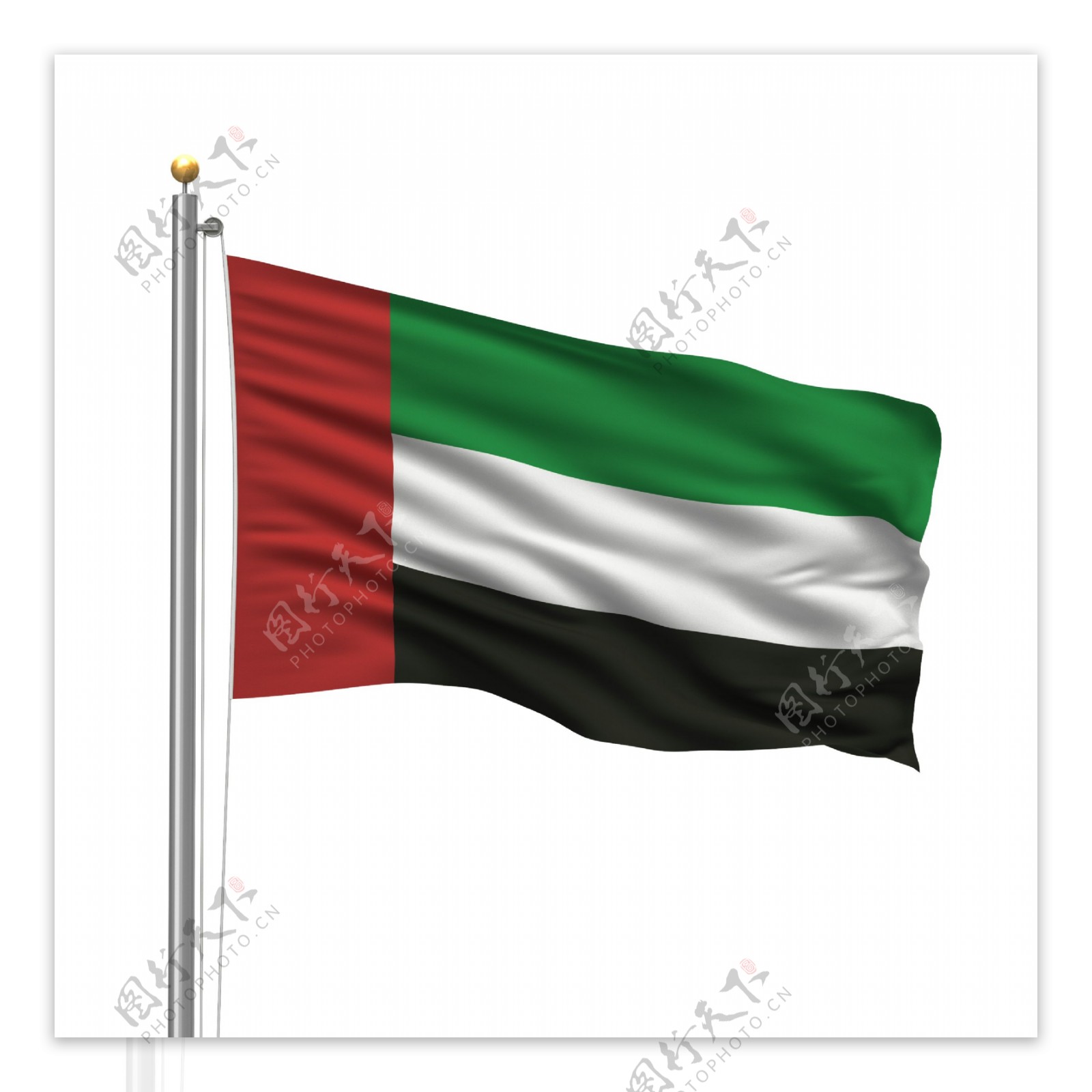阿拉伯联合酋长国国旗图片
