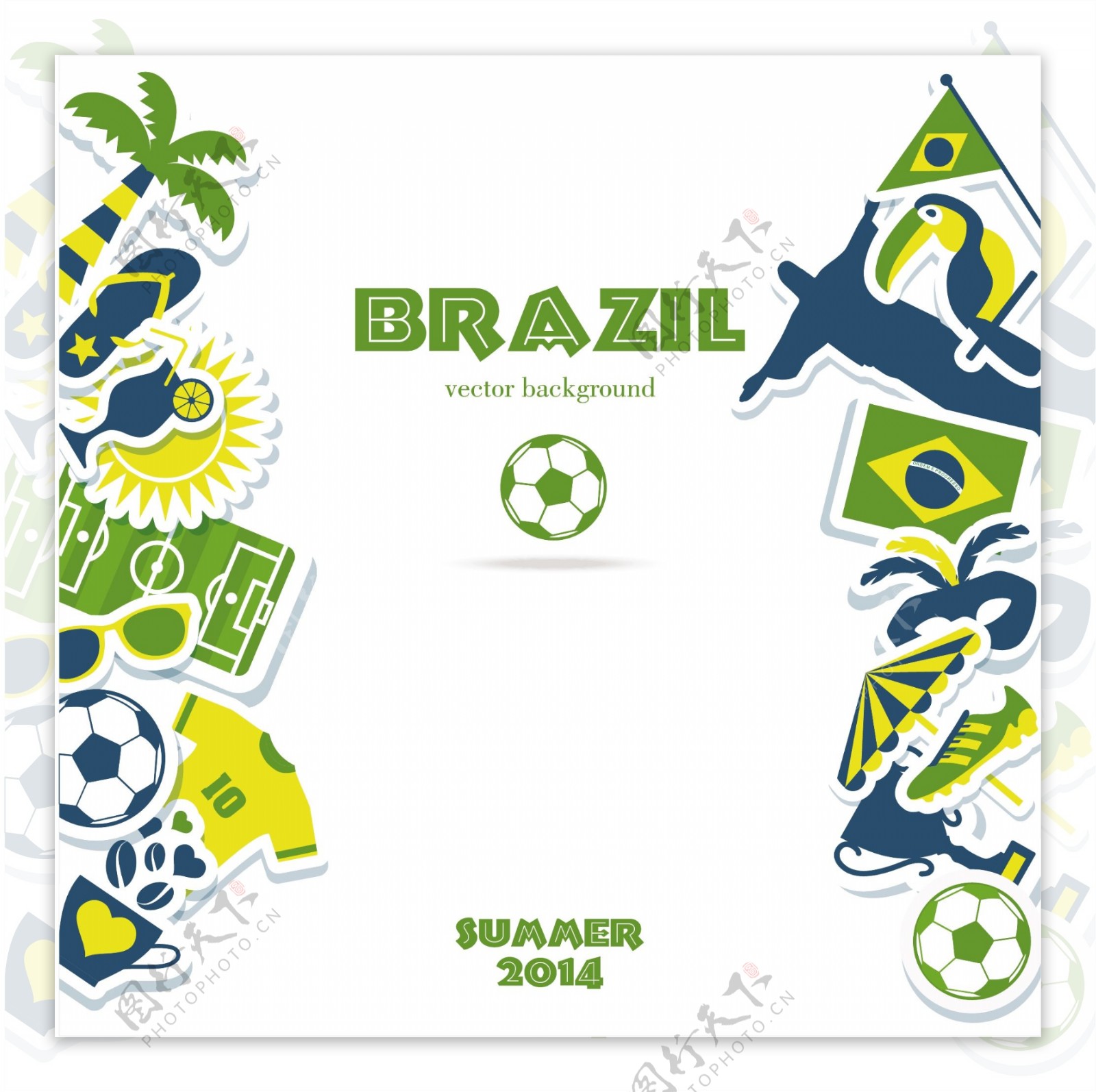 2016巴西里约奥运会矢量图