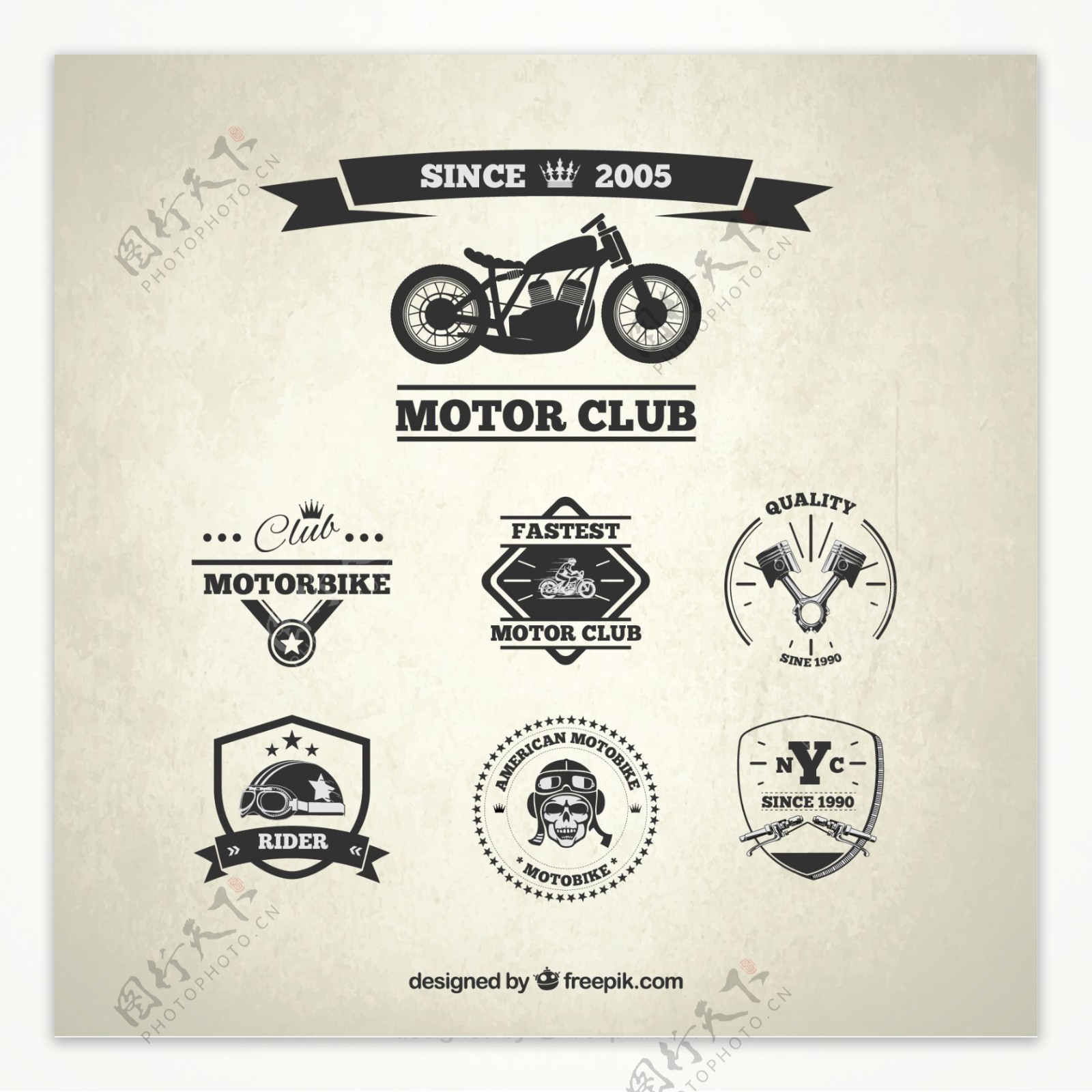 汽车俱乐部徽章