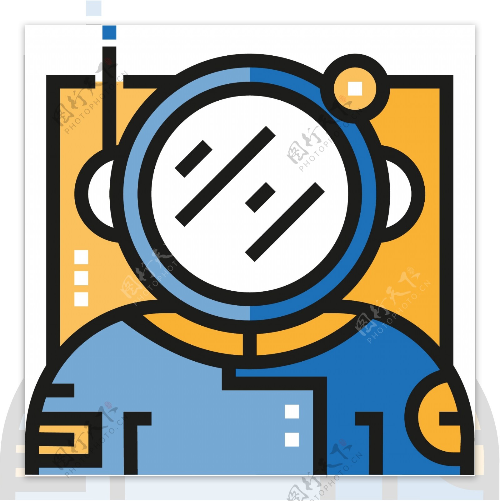 扁平科技icon图标