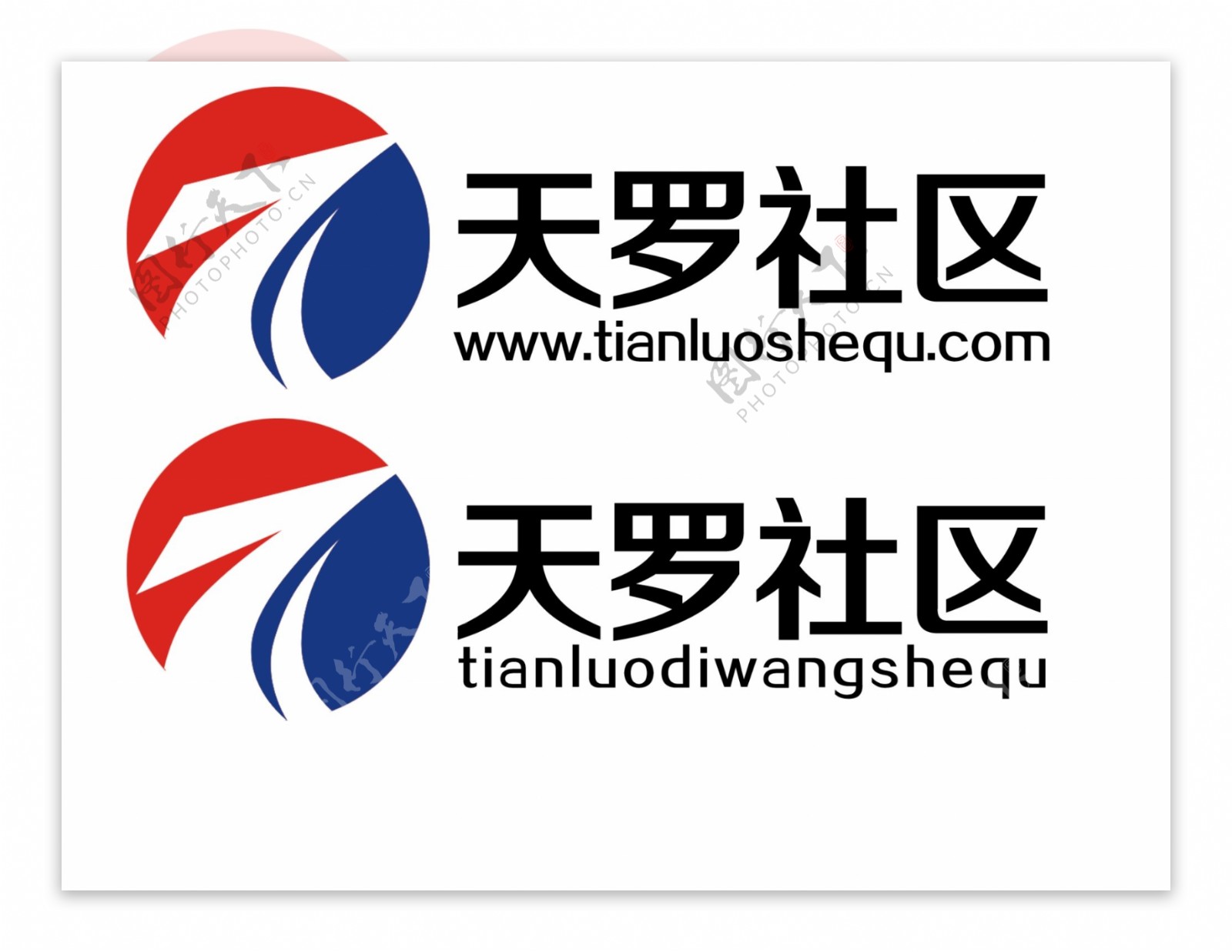 天罗社区网站logo
