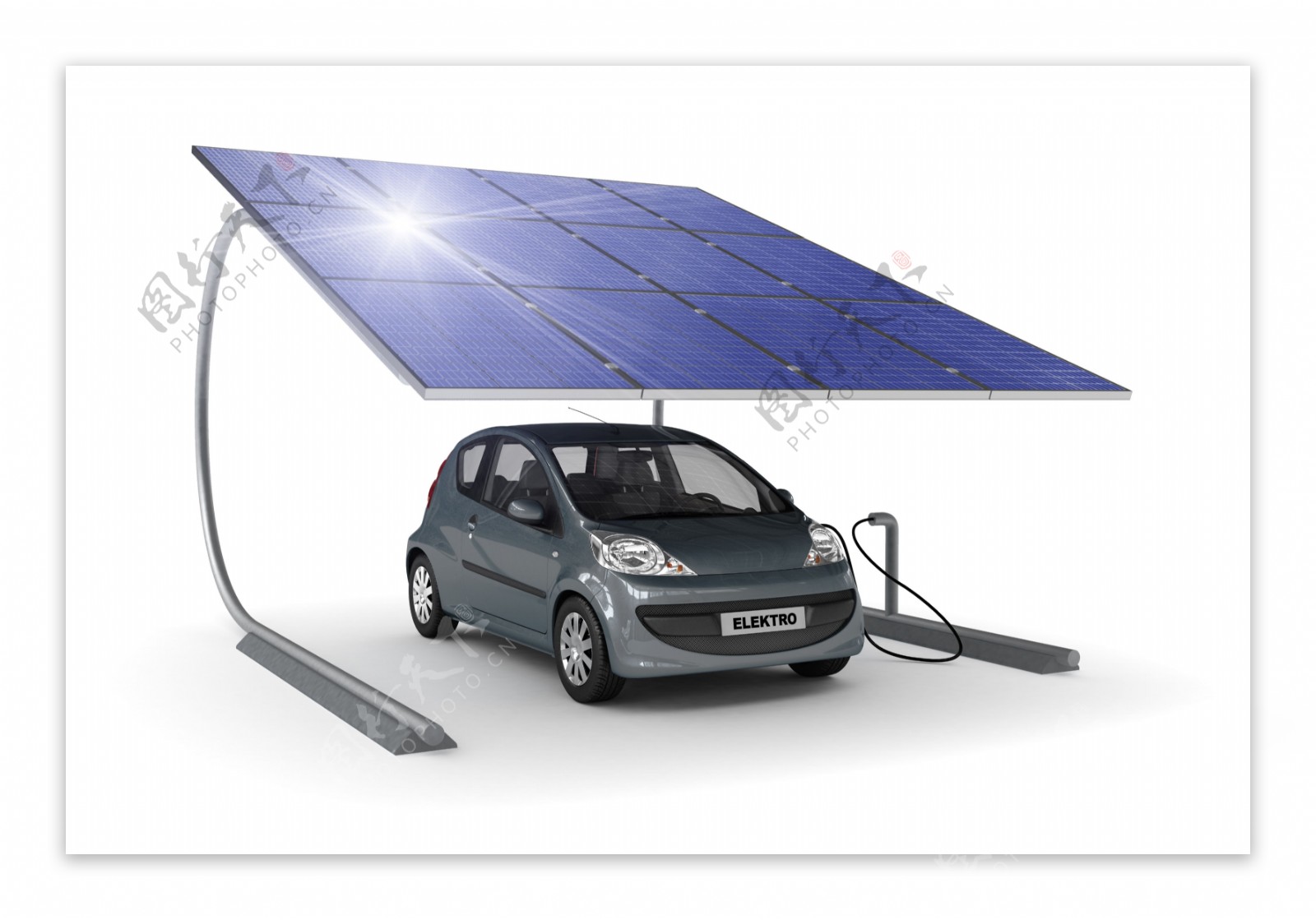 太阳能汽车图片