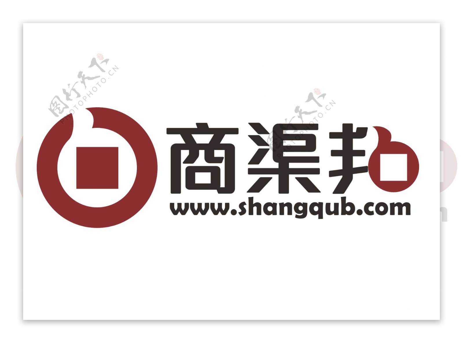 商渠邦网络logo