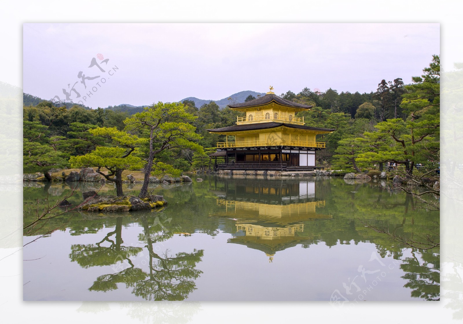 美丽的日本金阁寺图片