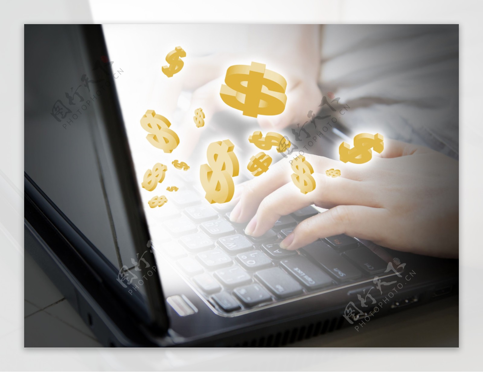 笔记本键盘上的货币符号图片