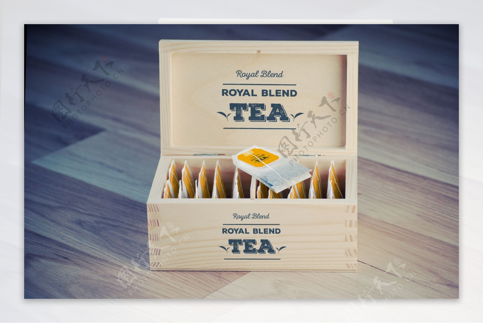 茶叶木制盒子