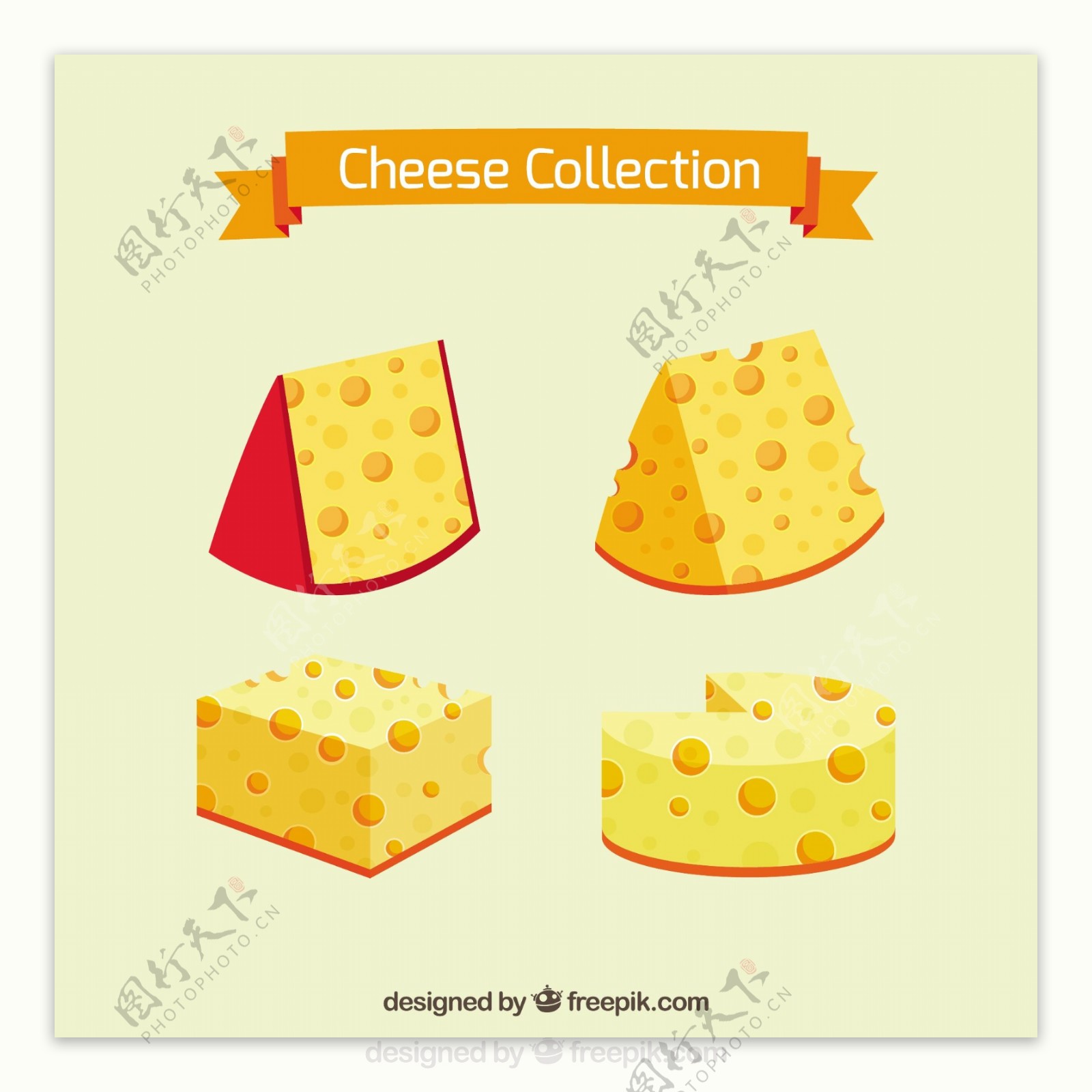 美味的奶酪素材