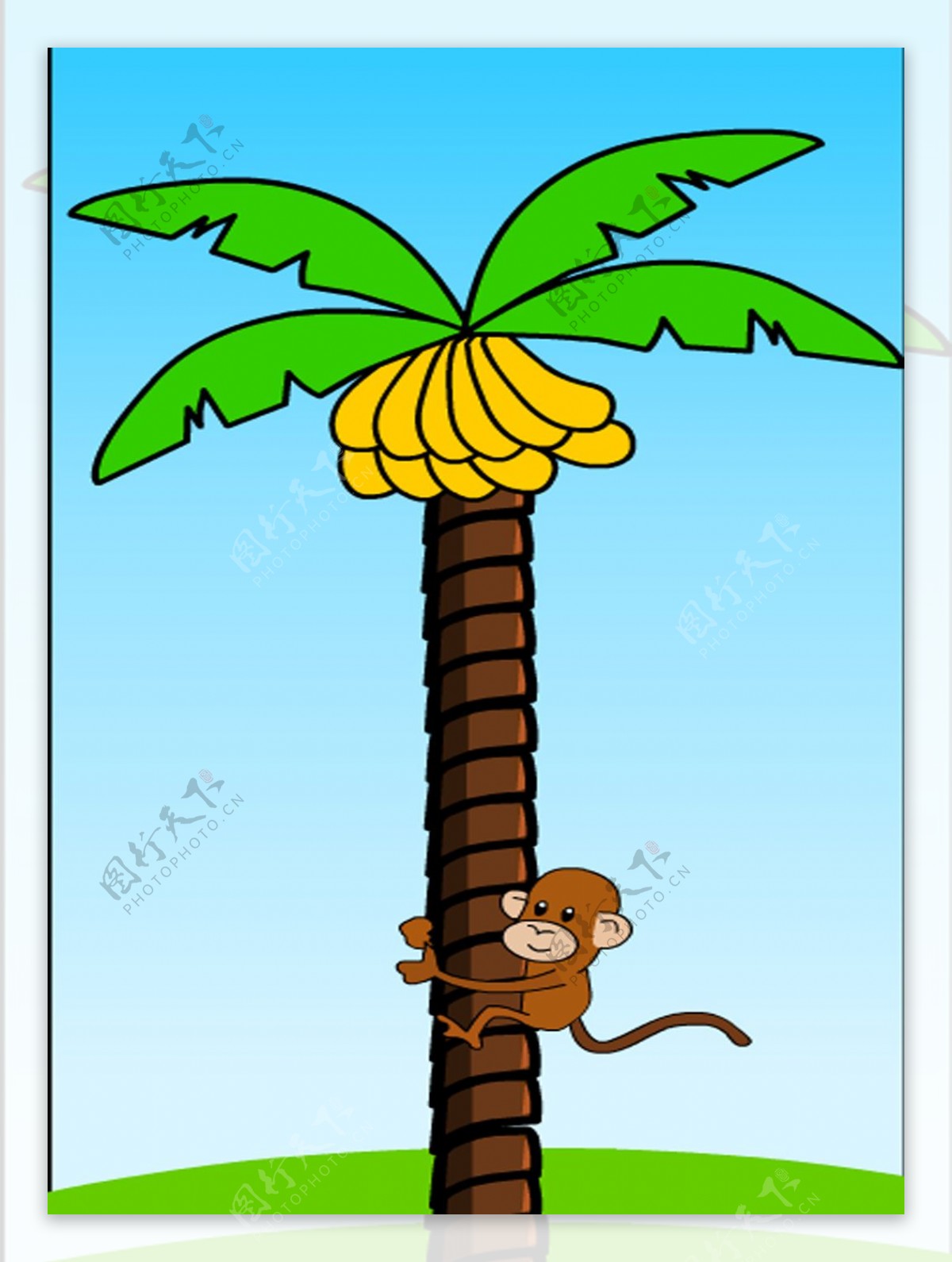 小猴爬树Flash动画
