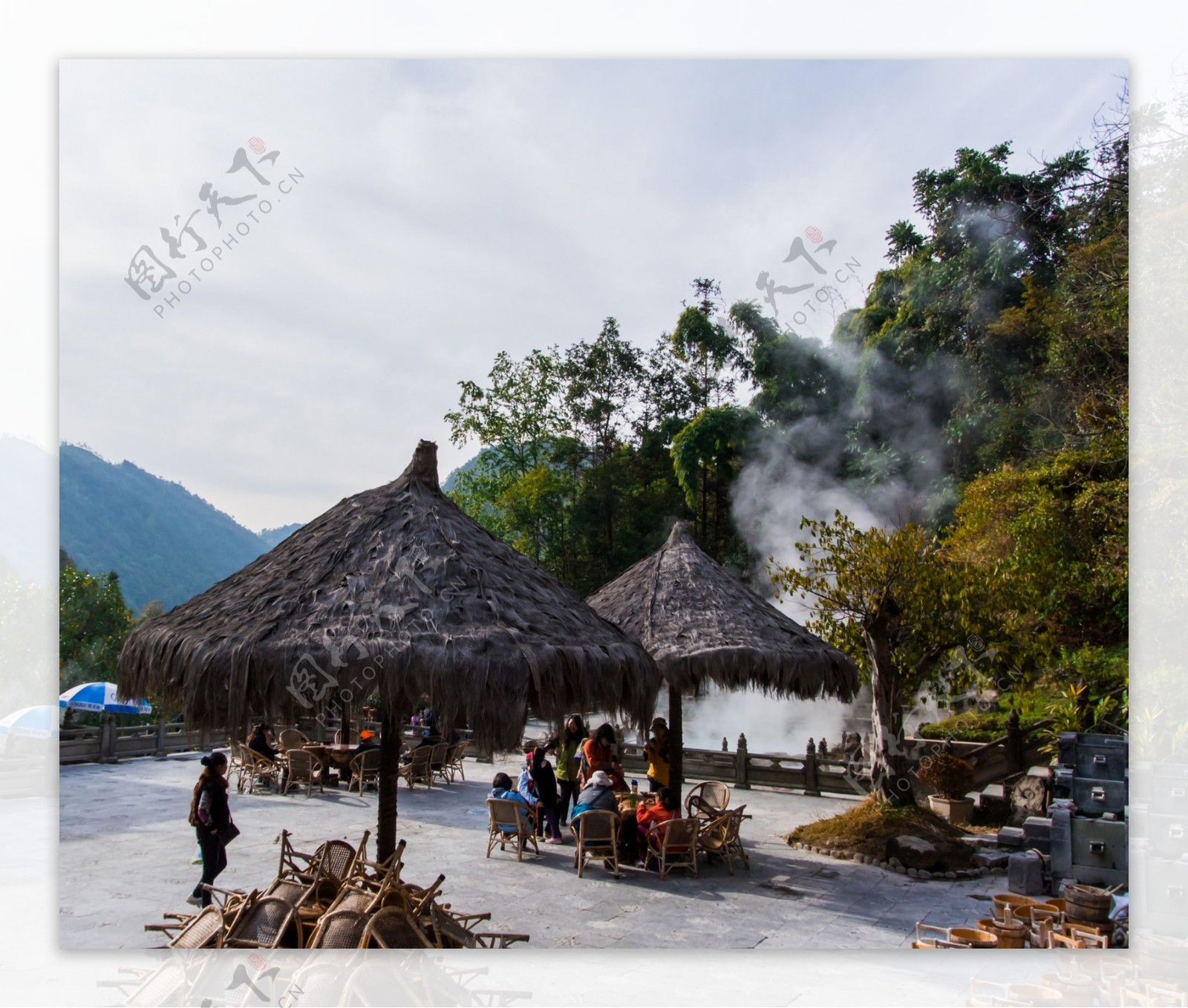 云南腾冲热海风景