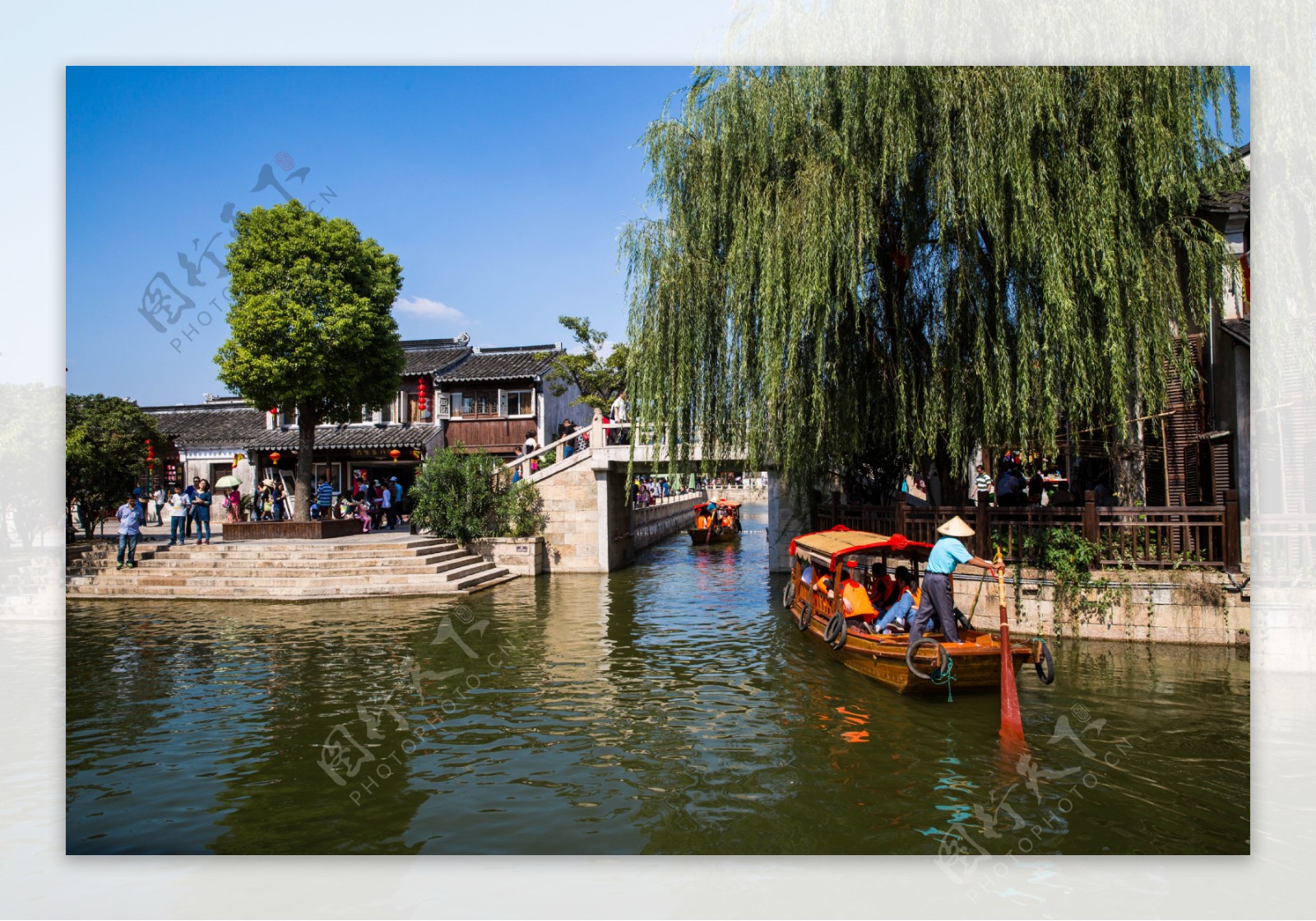 江苏无锡荡口古镇风景