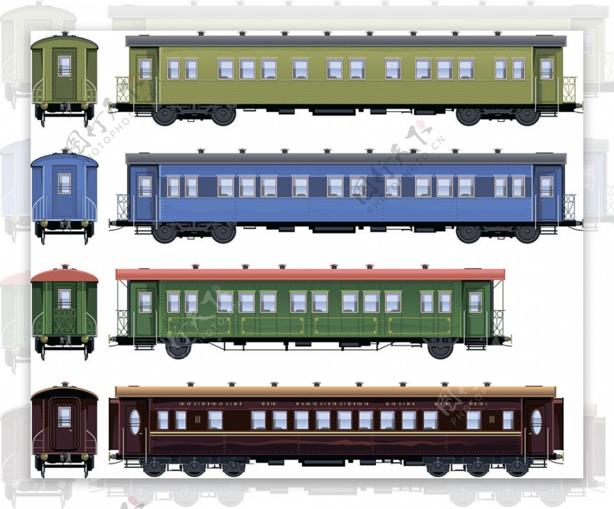 欧式火车设计图片