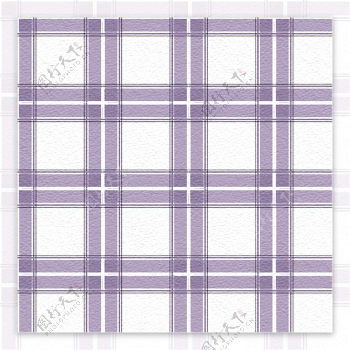 紫色格子布纹壁纸