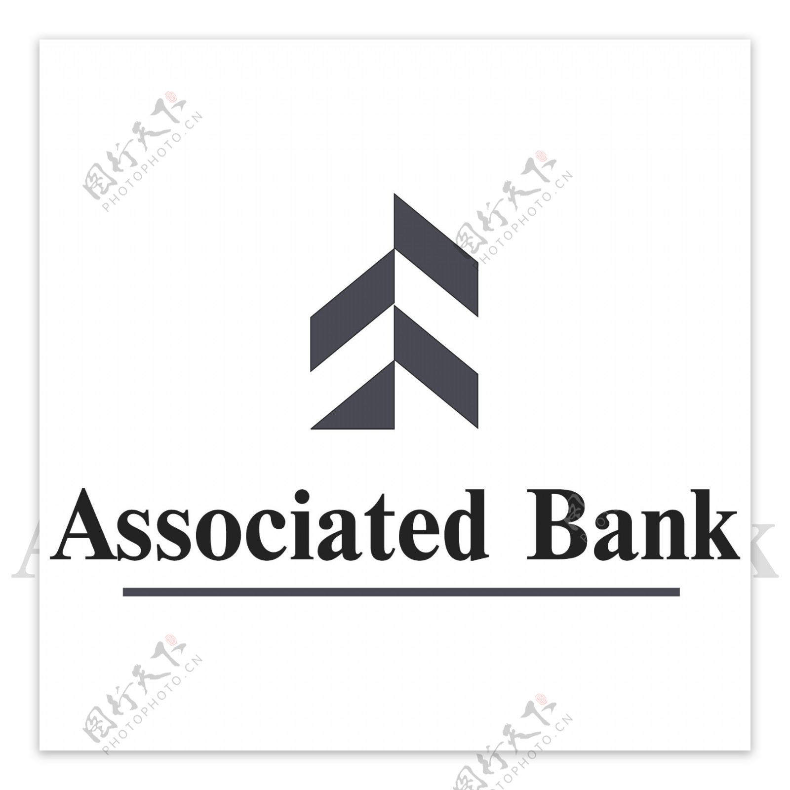 银行简约logo图标设计