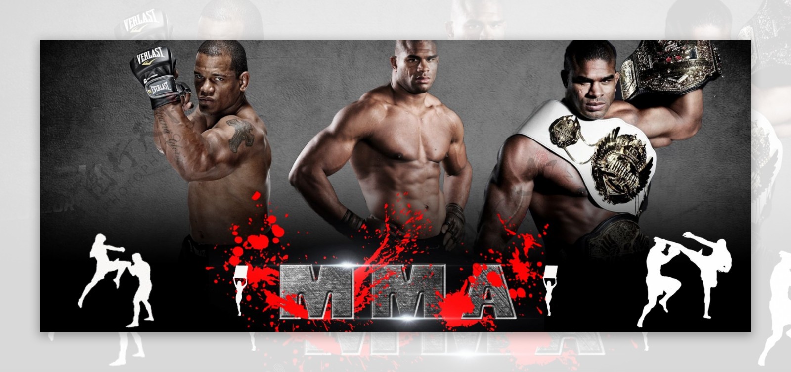 综合格斗MMA海报