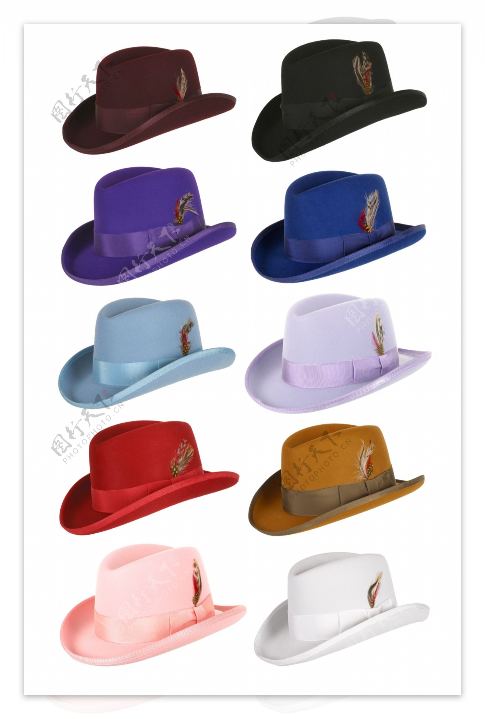 帽子PSD抠图素材下载