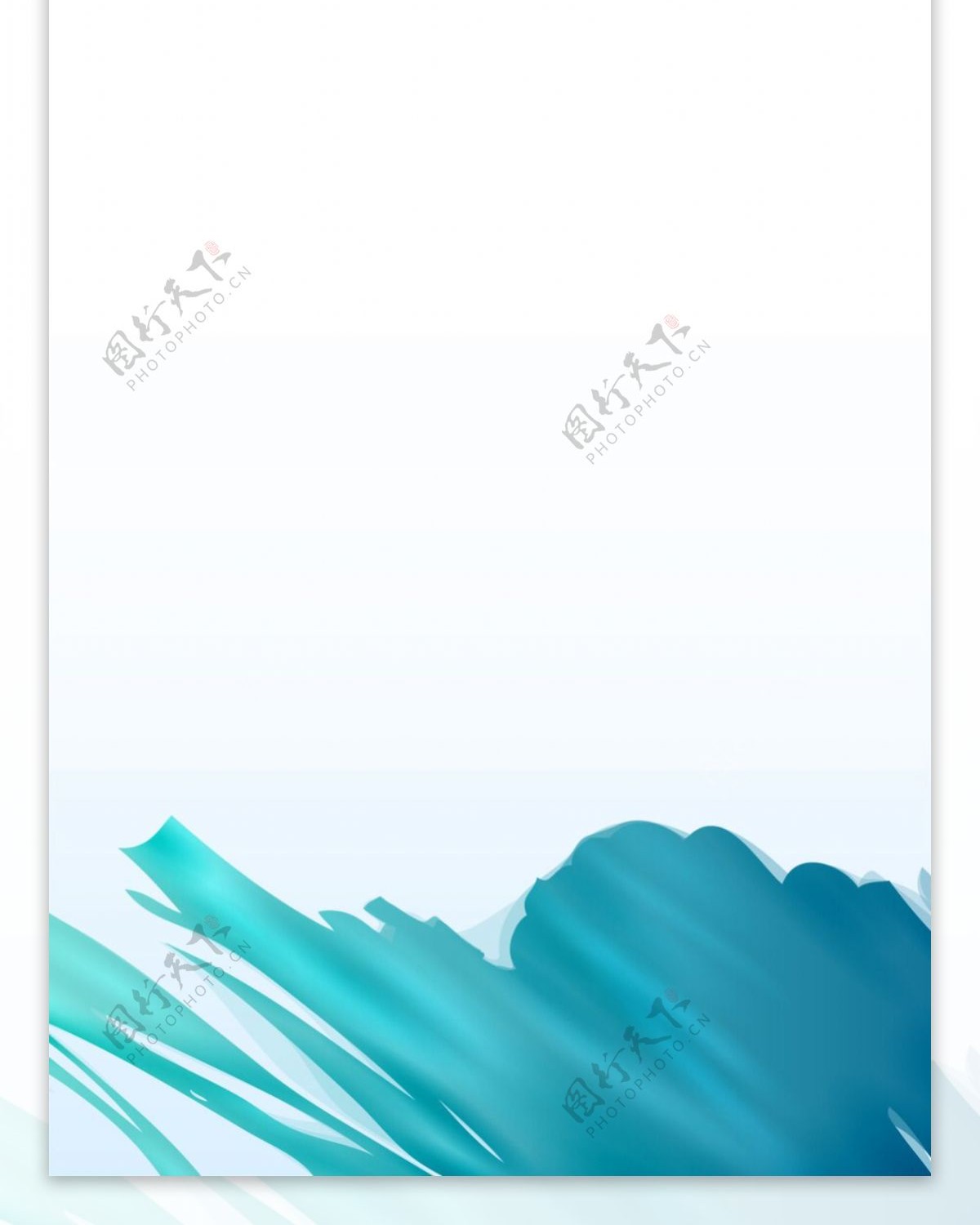 蓝色精美梦幻背景架设计模板素材海报画面