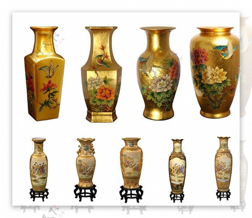 中国花瓶图片