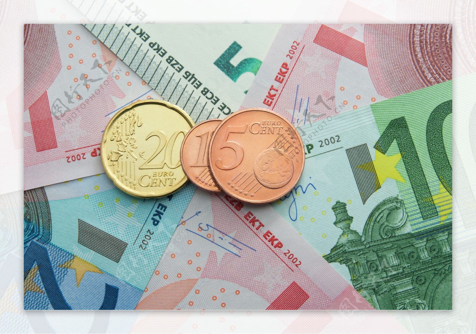 2015纸币与硬币图片