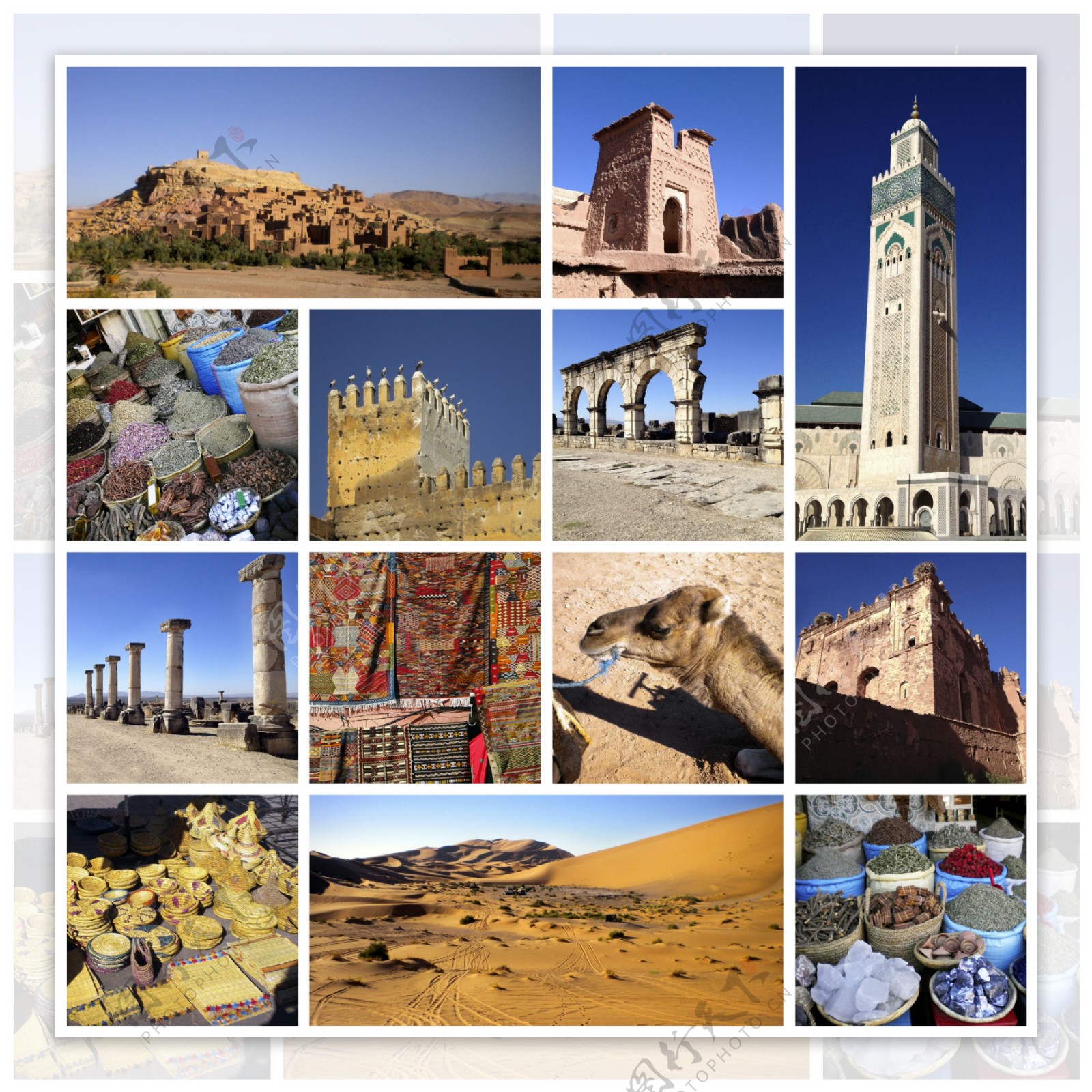 摩洛哥建筑景观图片