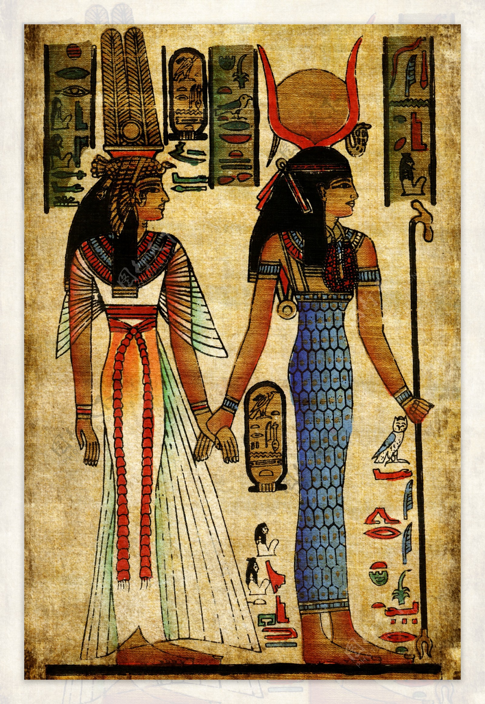 古埃及图案图片
