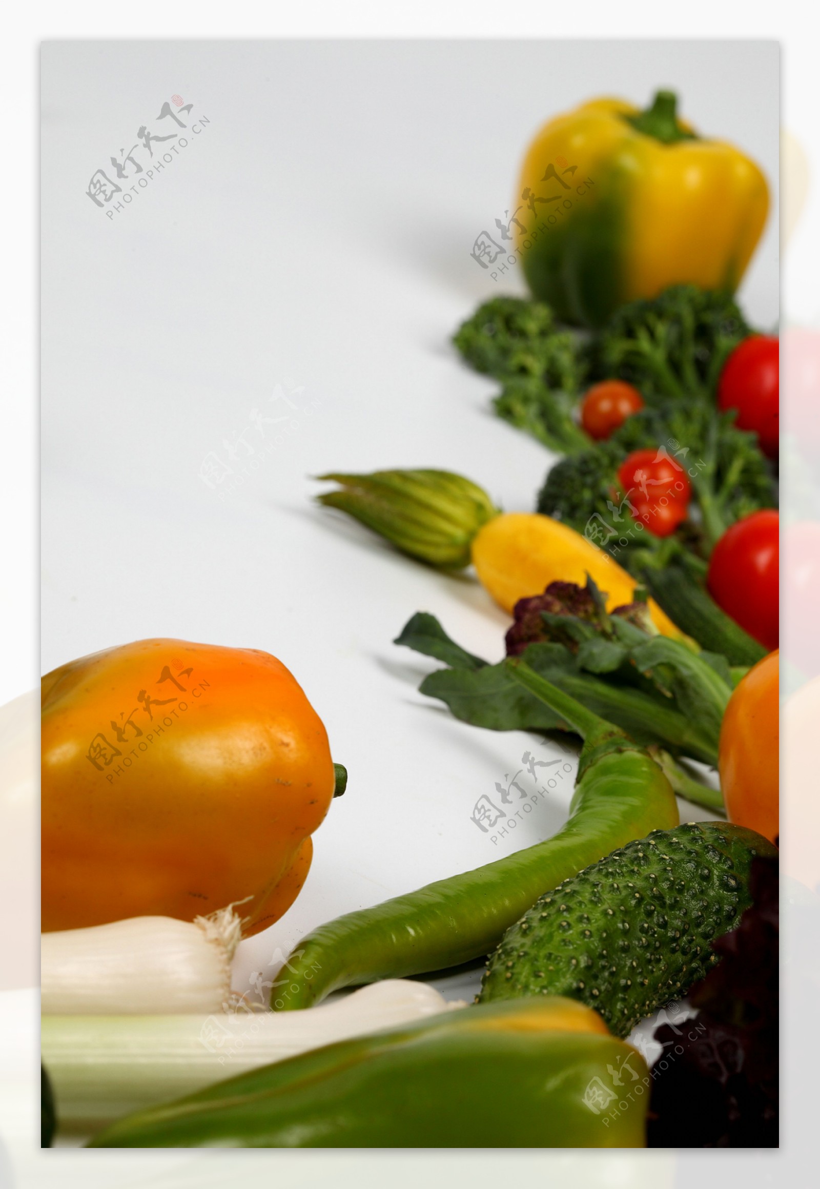 黄瓜西红柿等蔬菜图片