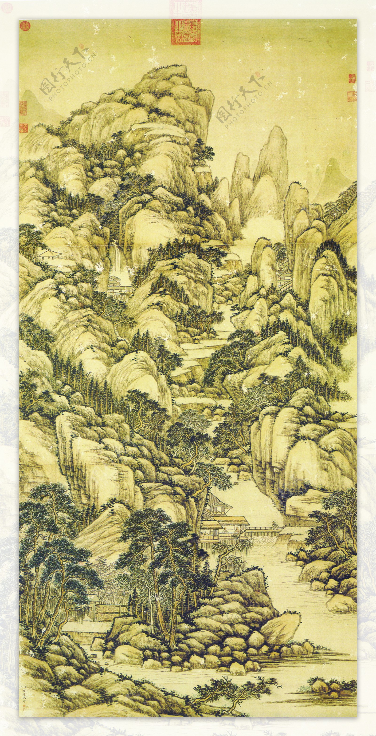 山水名画中国画古典藏画0007