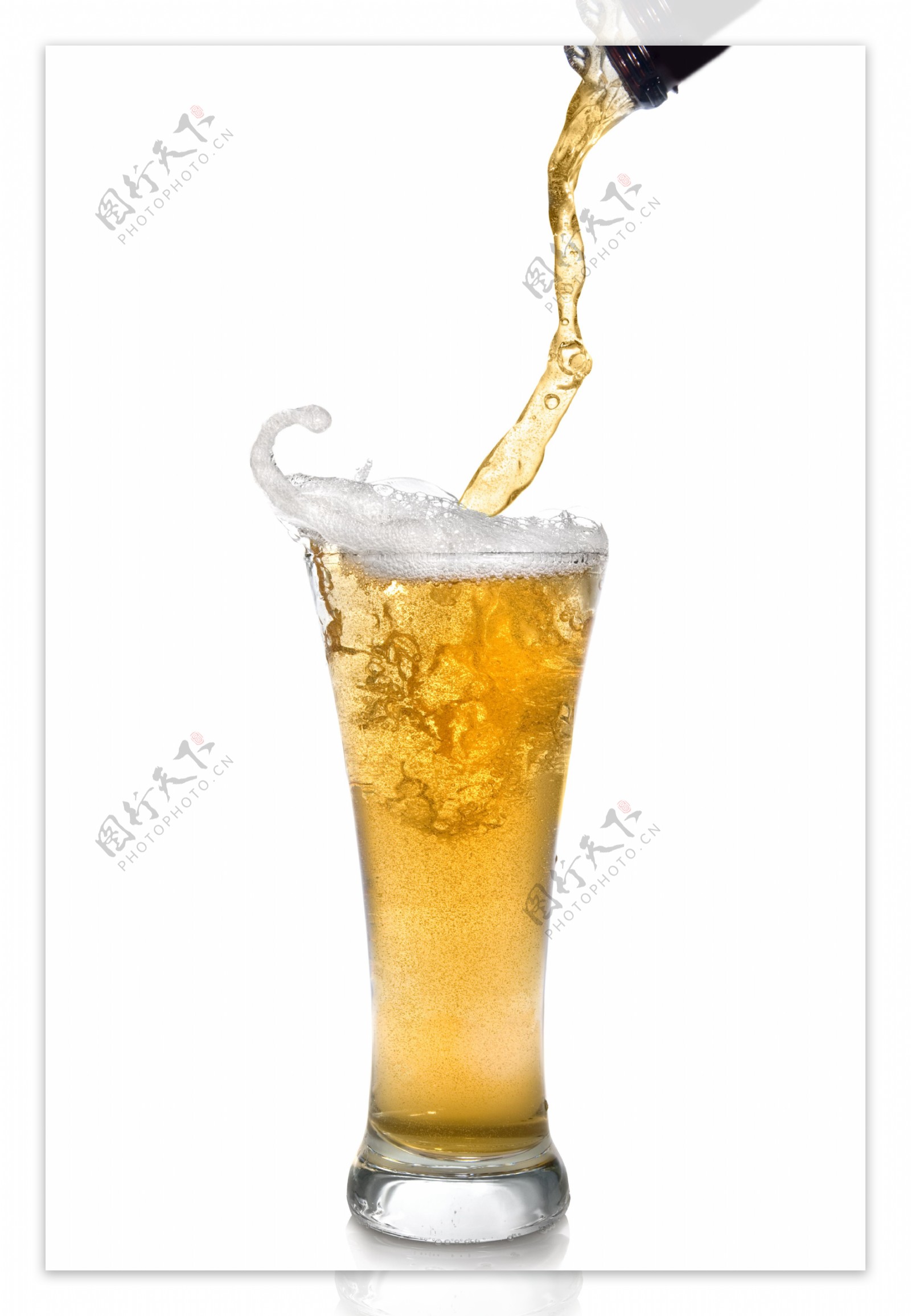 空白啤酒广告图片素材