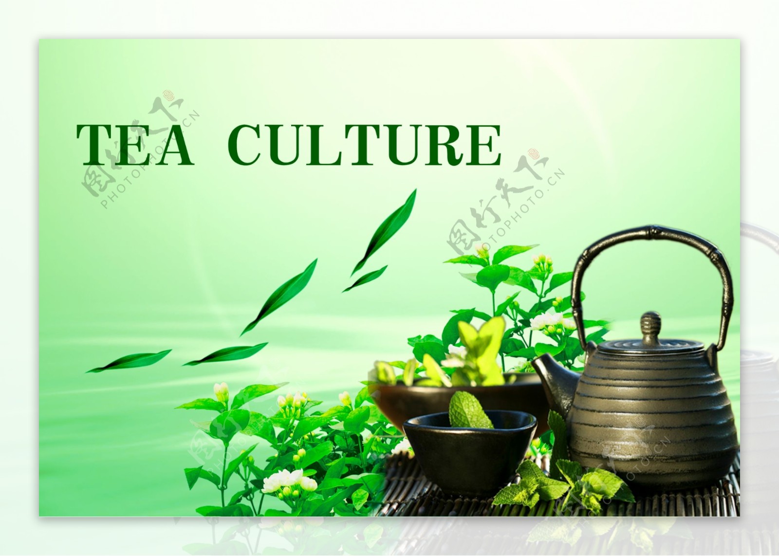 茶叶茶道茶文化茶广告海报