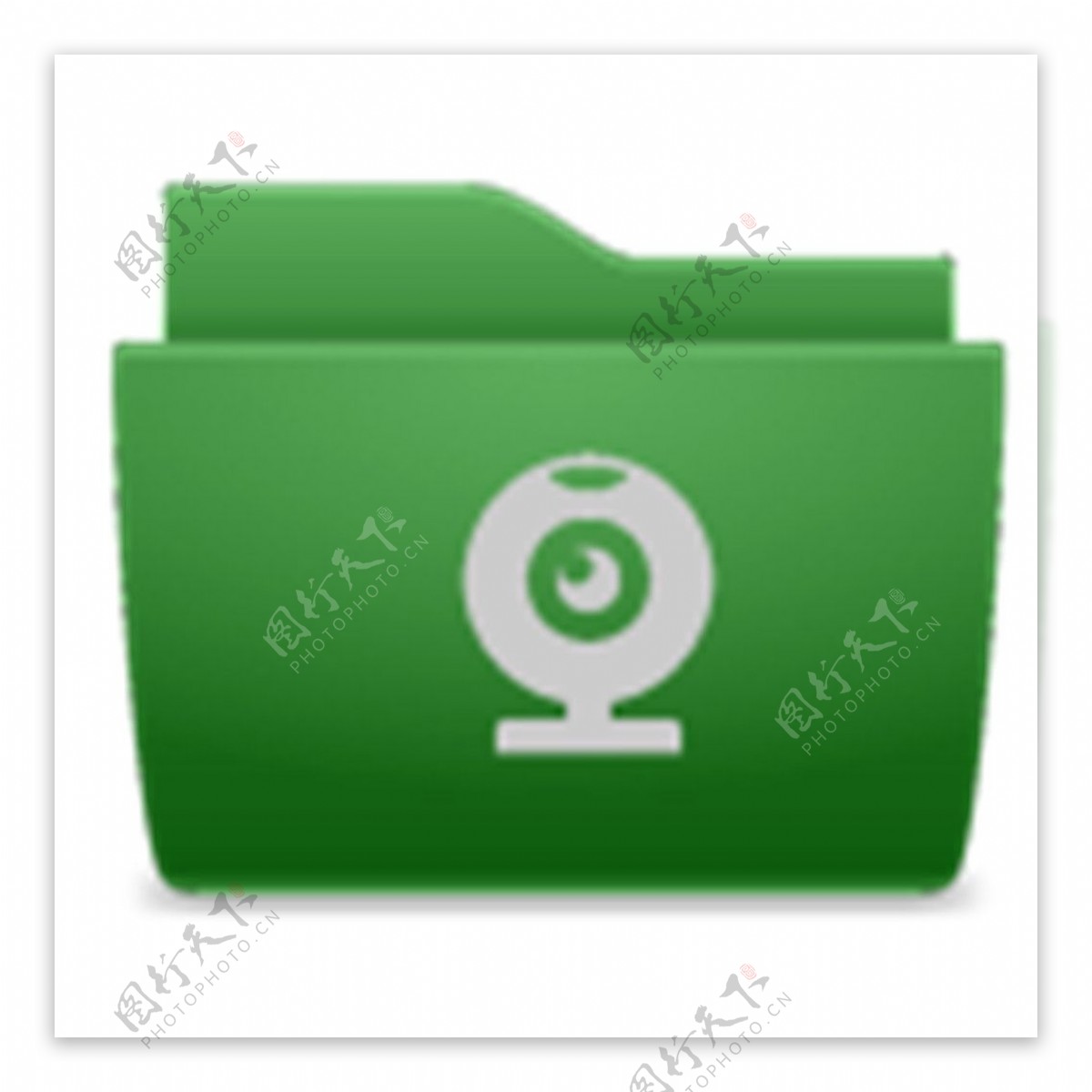 绿色文件夹图标
