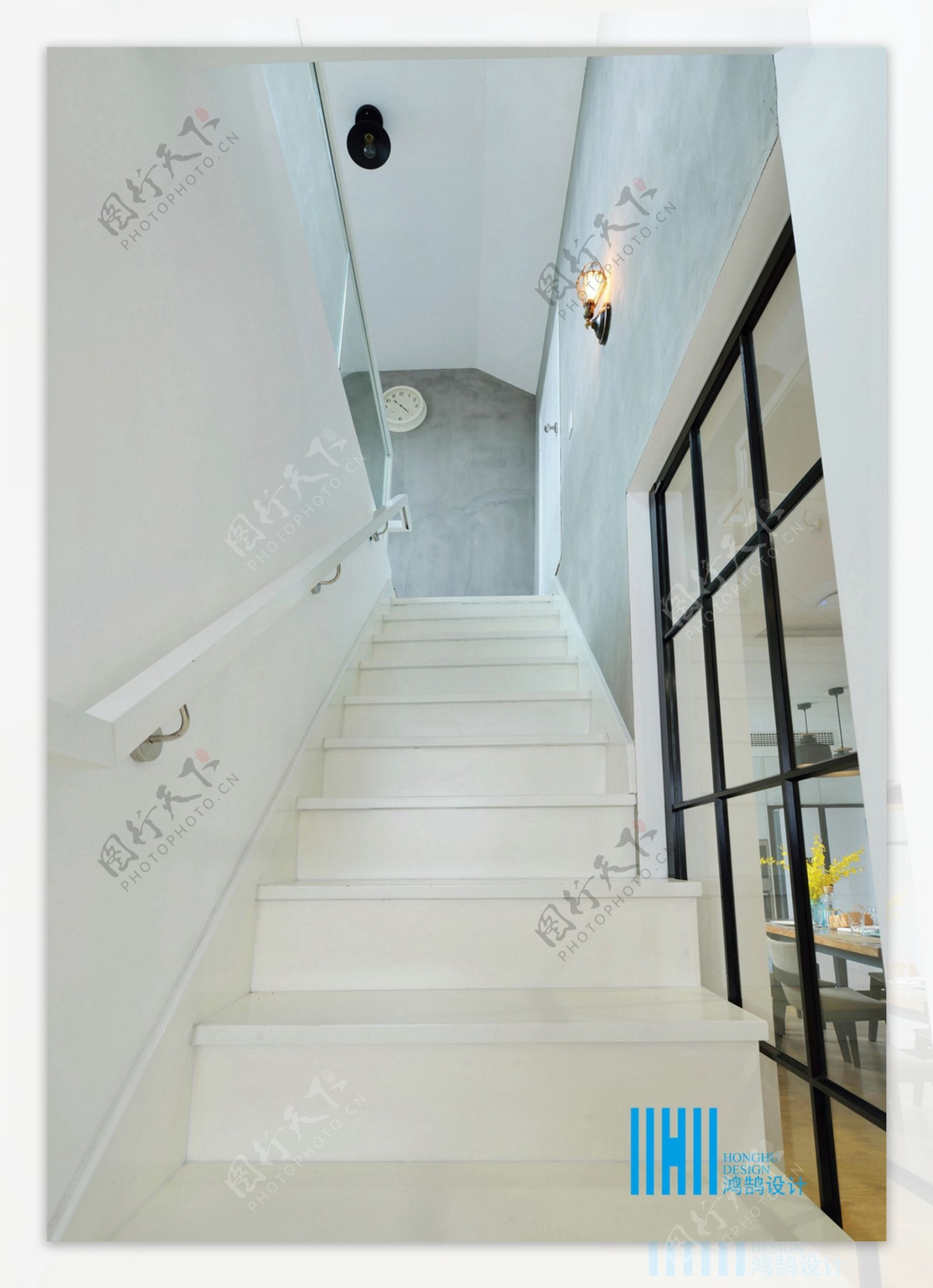 现代家居楼梯装修效果图
