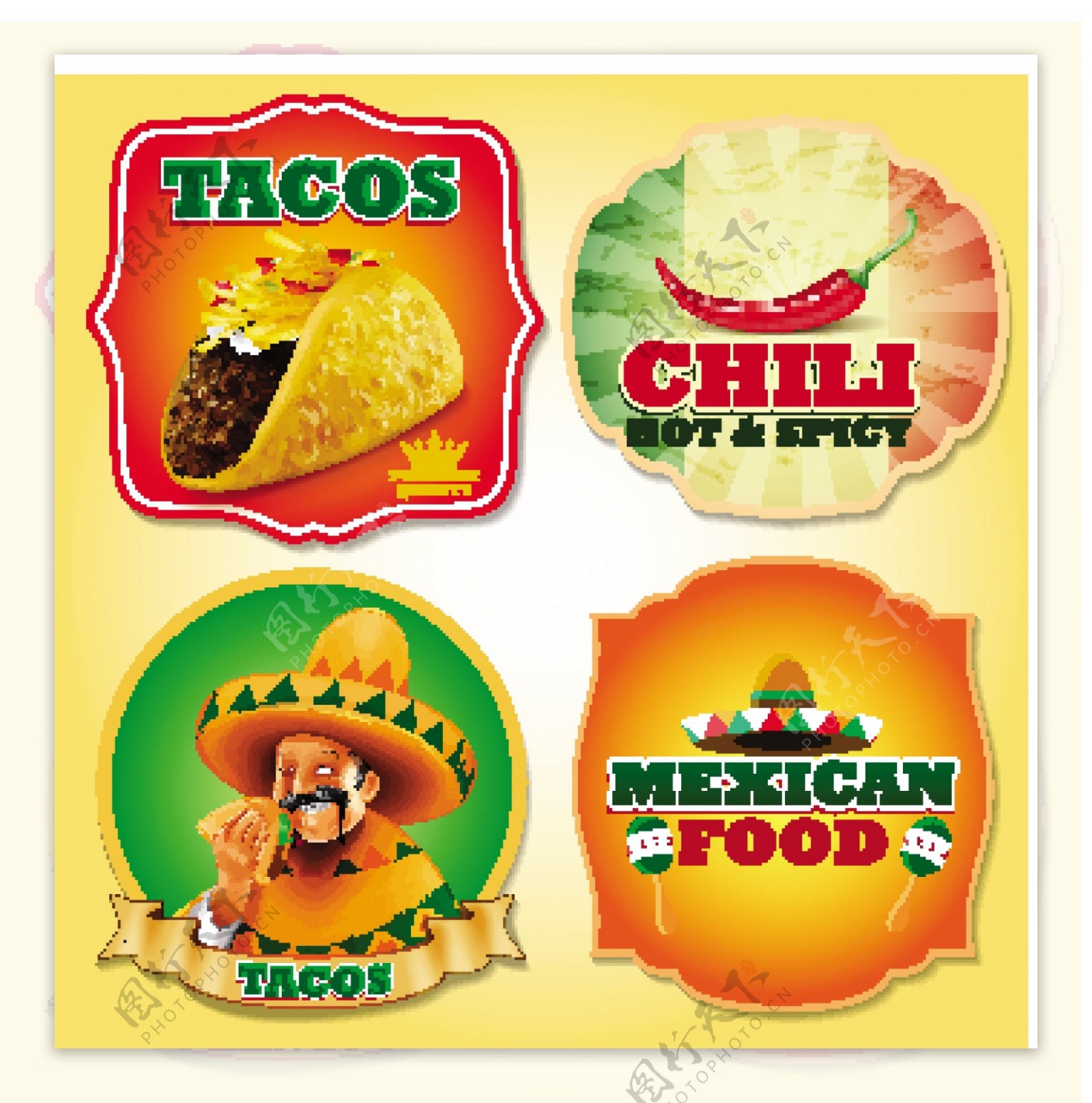 墨西哥食品标签