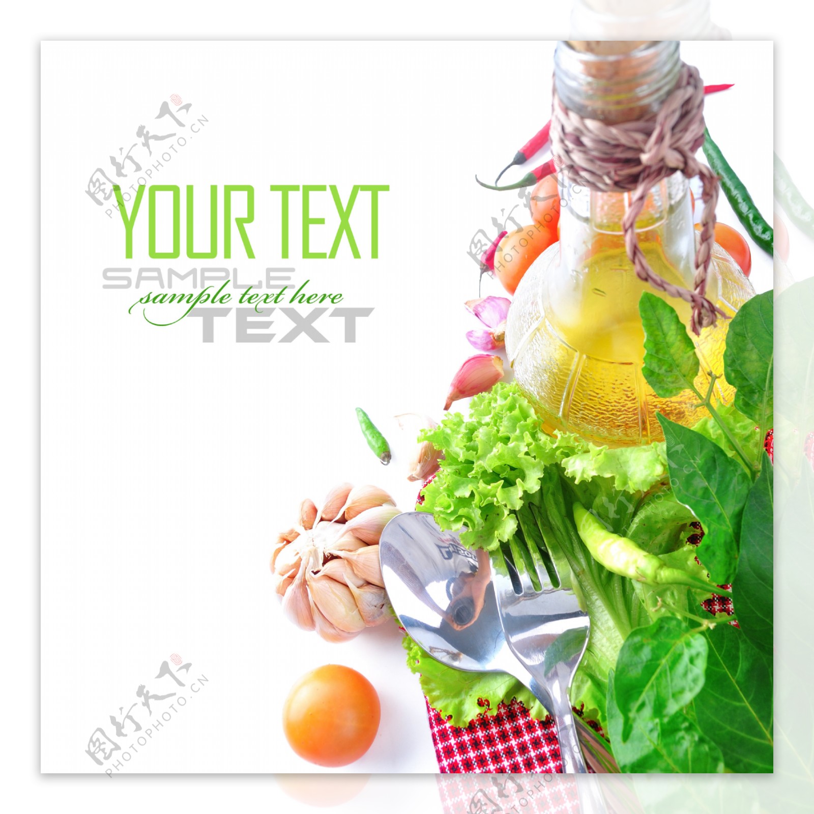 蔬菜食物原料背景图片