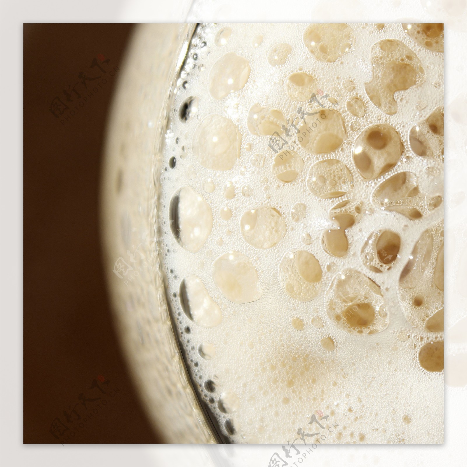 啤酒泡沫图片
