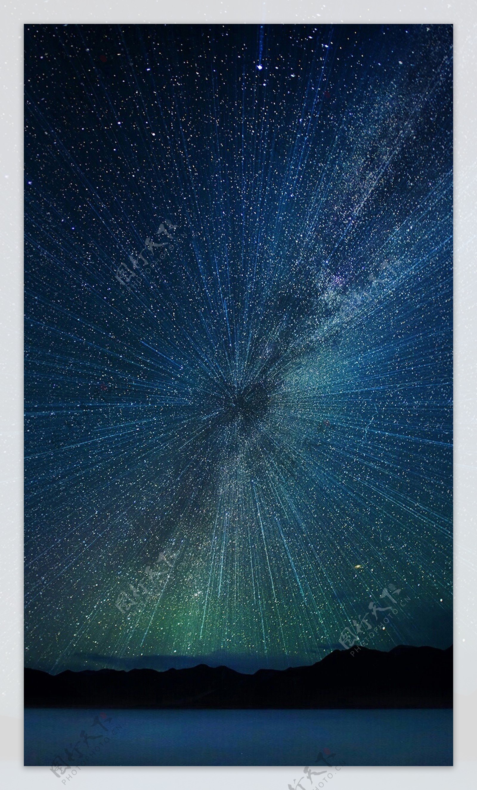夜空星空图片