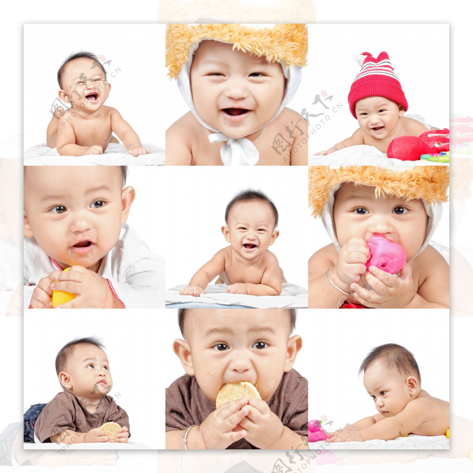 可爱婴儿表情图集图片