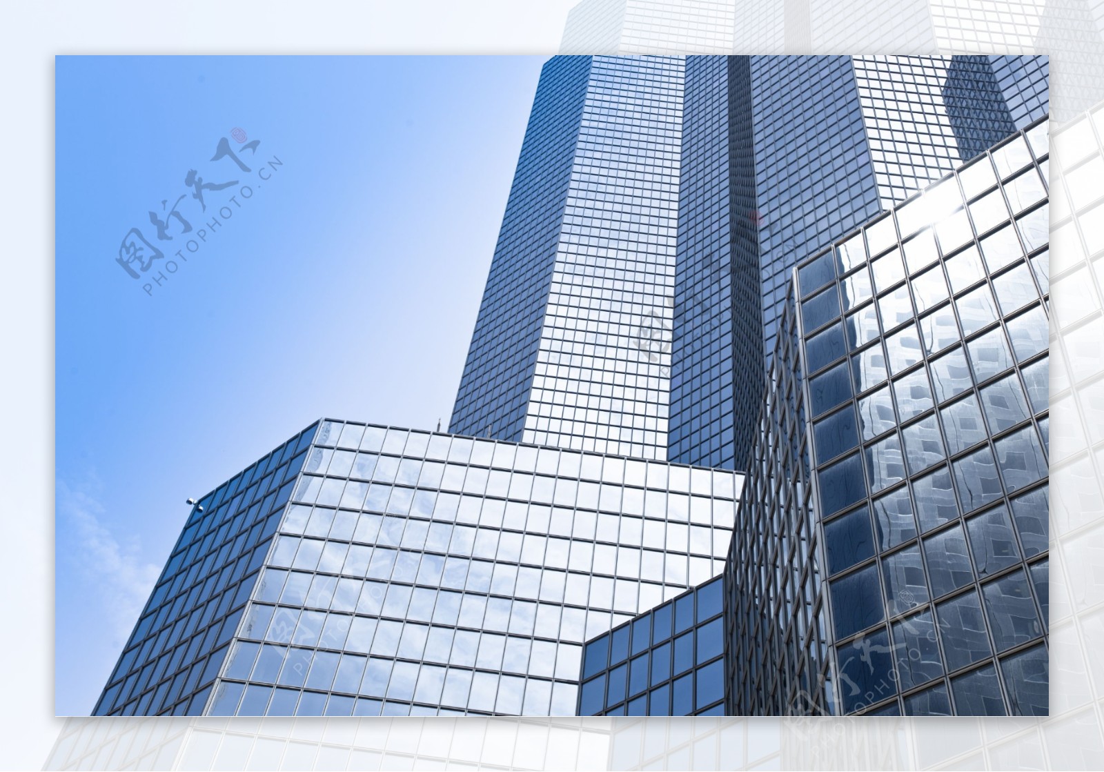 玻璃高楼大厦图片