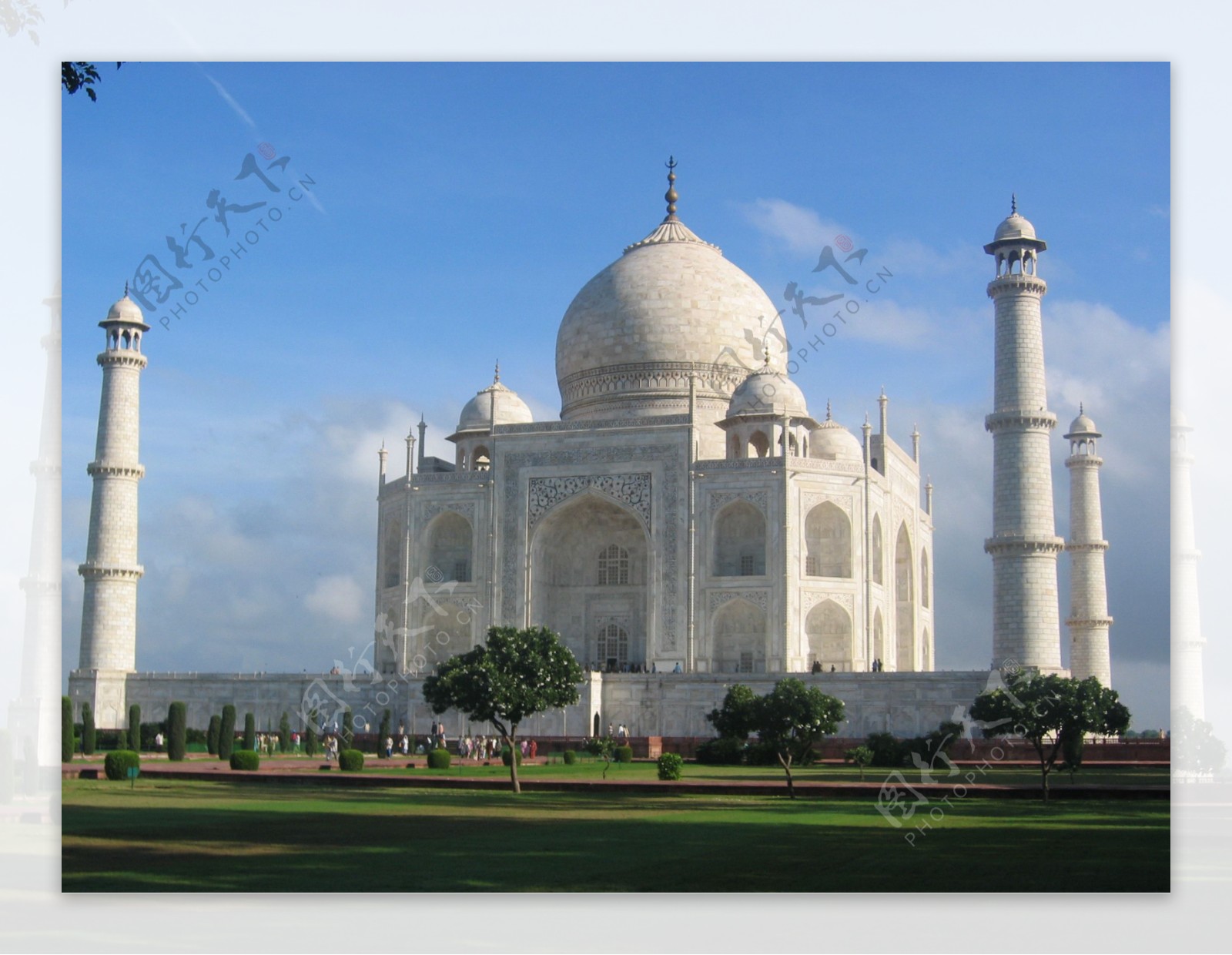 印度白色泰姬陵图片