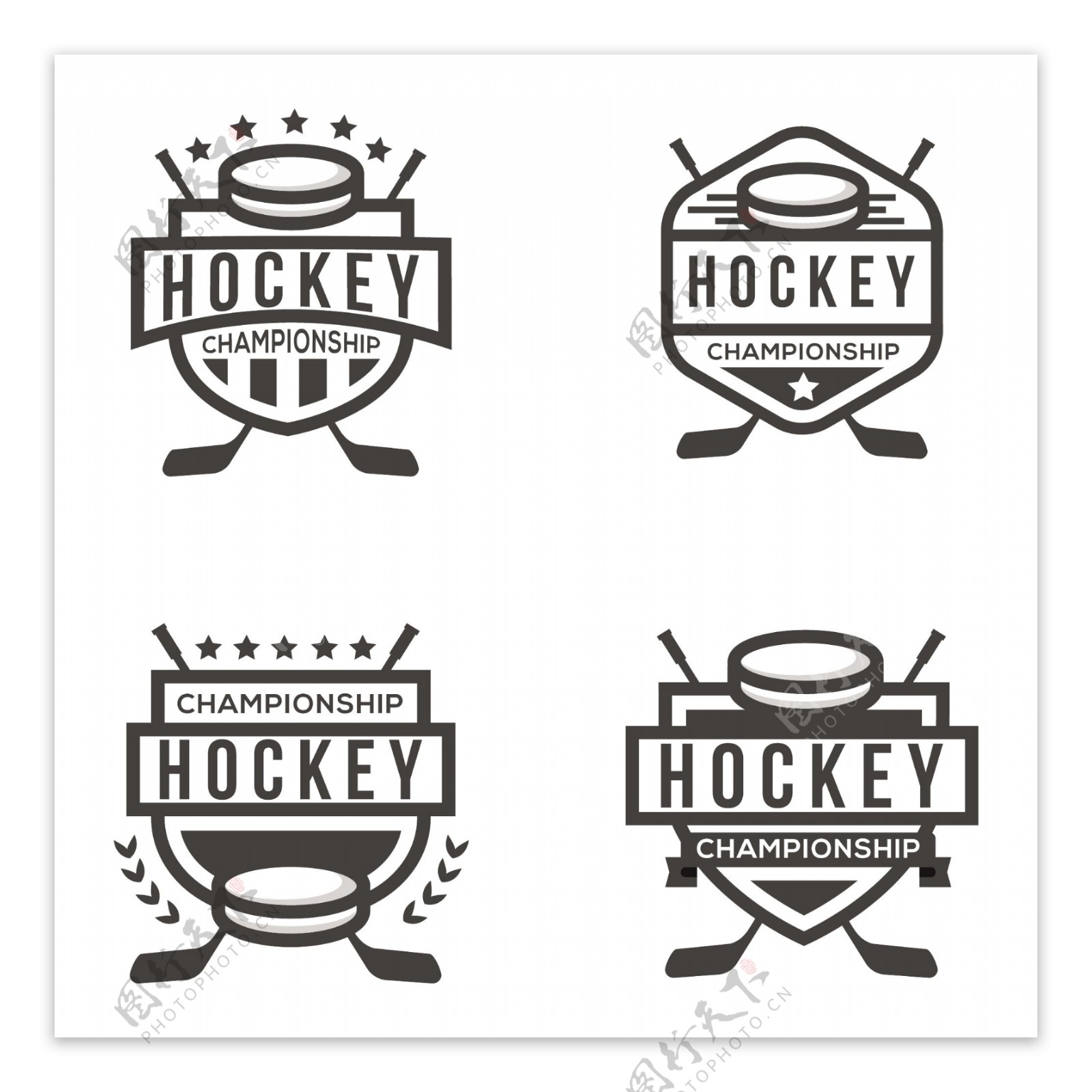 第四logotipos曲棍球