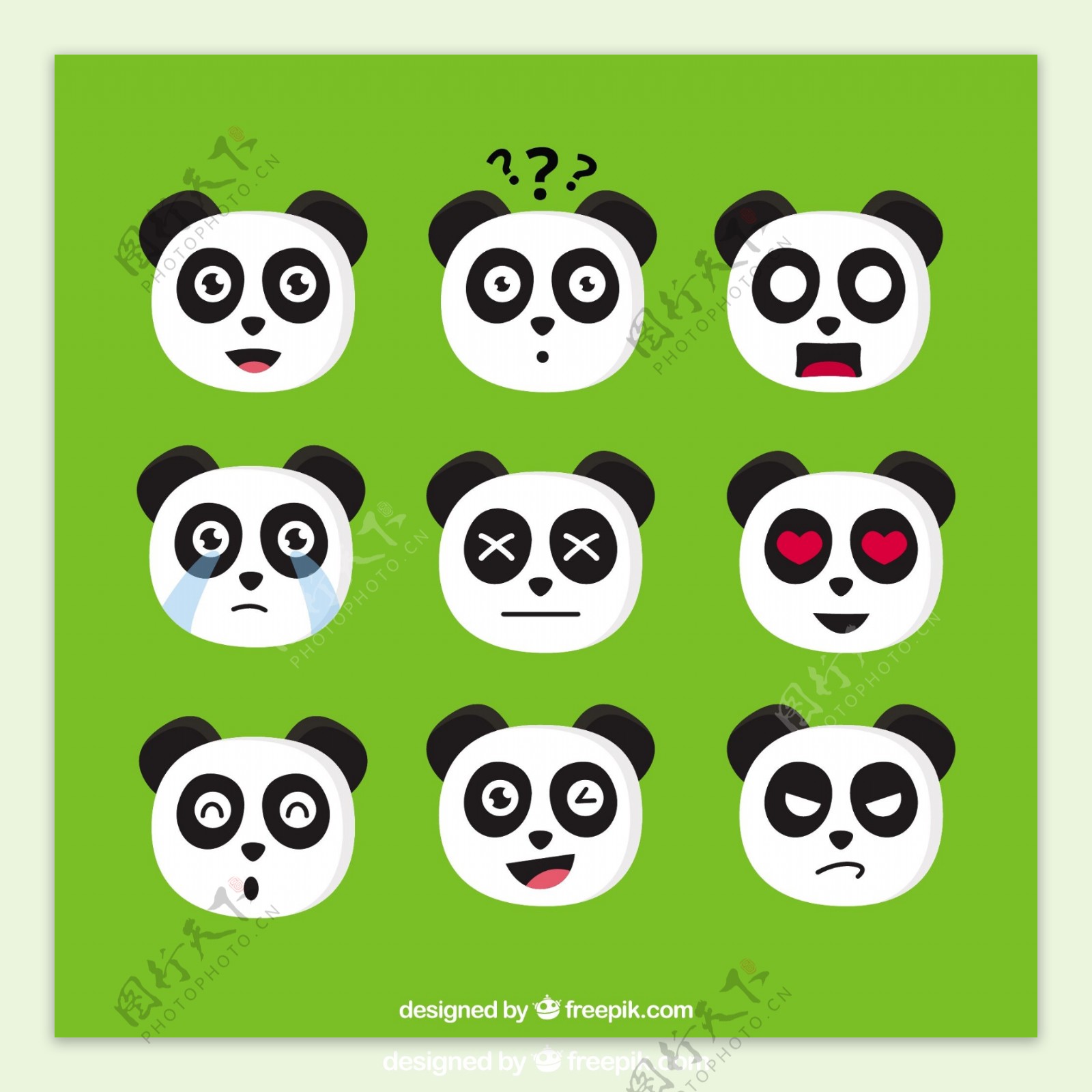 表情包表情熊猫