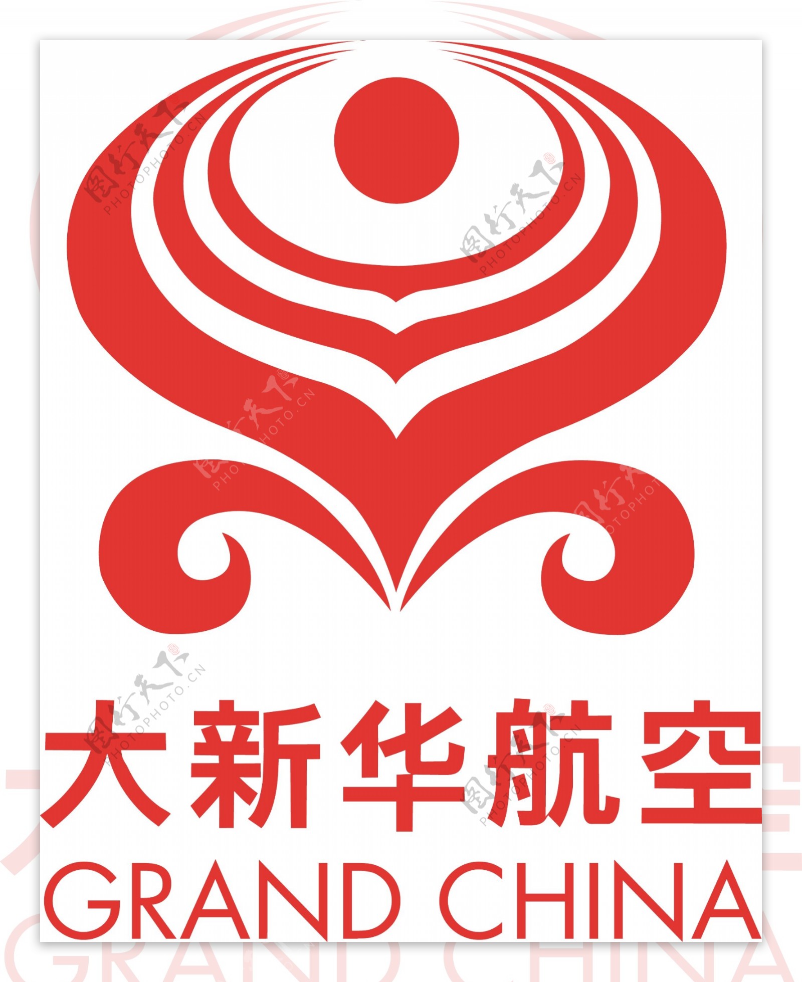 大新华航空logo