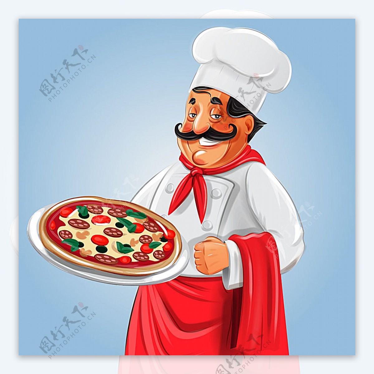意大利披萨厨师